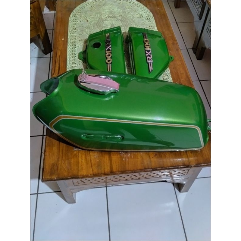 Jual Tangki Yamaha RX 100 Hijau Tangki Rx100 Hijau Shopee Indonesia