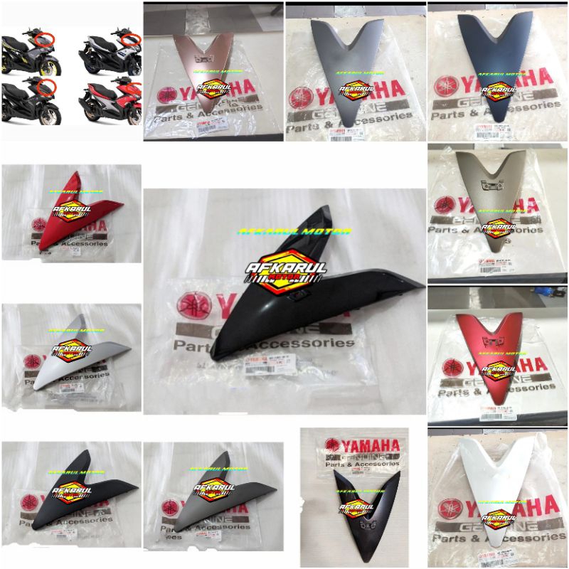 Jual DASI TAMENG DEPAN PLAT NOMOR AEROX 155 Old ORI YAMAHA B65 Asli