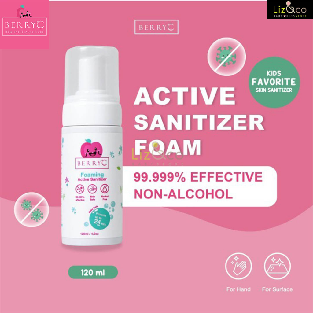 Jual Berryc Hand Sanitizer Foam Ml Natural Food Grade Antiseptik