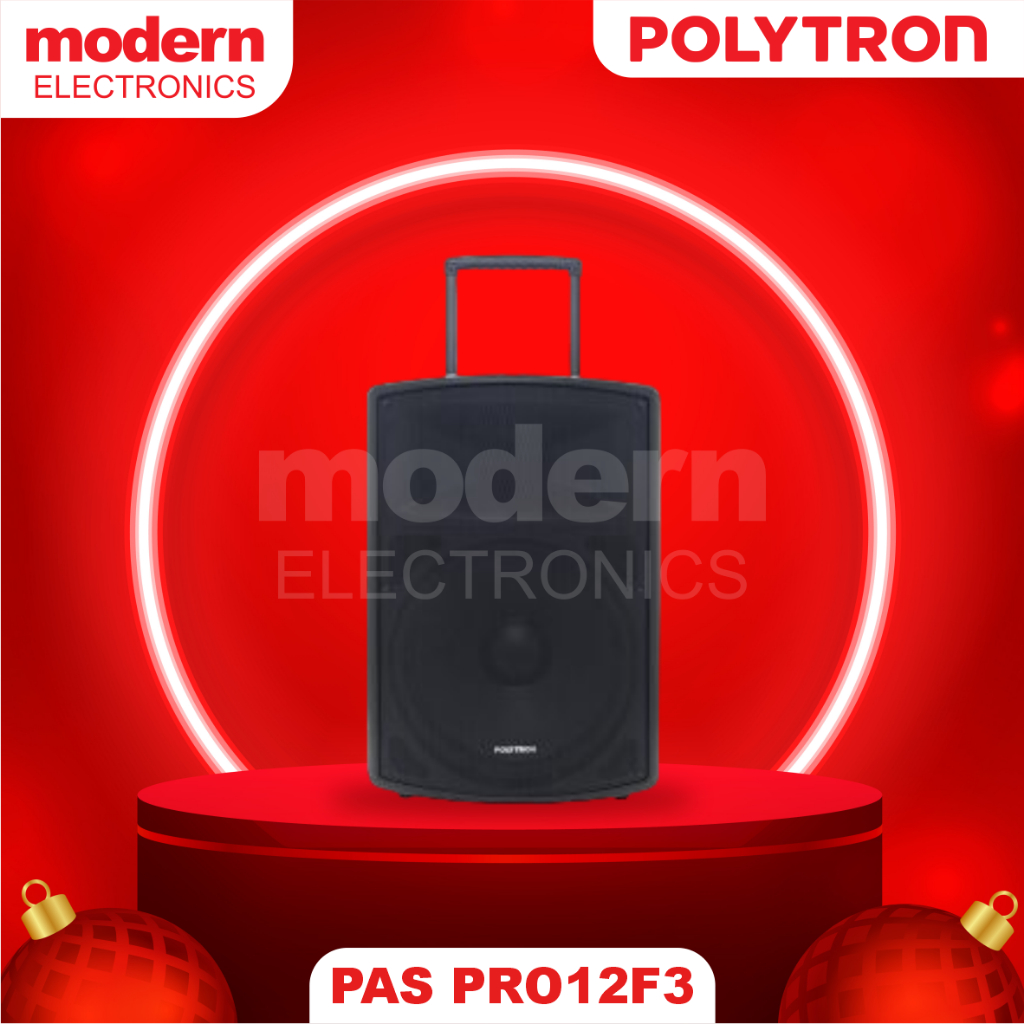 Jual SPEAKER POLYTRON PAS PRO 12 PROFESIONAL AKTIF SPEAKER PASPRO12F3