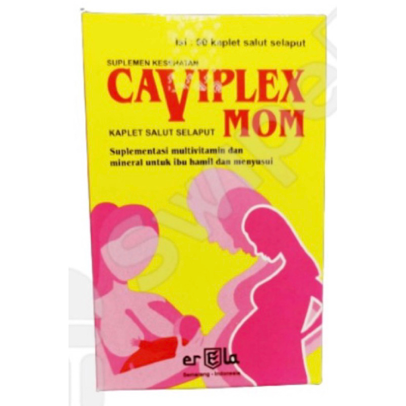 Jual CAVIPLEX MOM Erela KAPLET Per Botol Shopee Indonesia