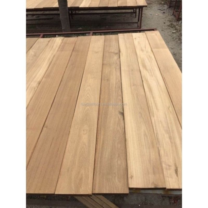 Jual Papan Kayu Jati Perhutani 1x10 Panjng 180cm Grade A Ful Merah