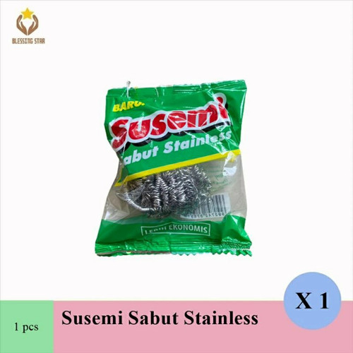 Jual Sabut Spon Cuci Piring Hijau Serabut Kelapa Stainless Steel Kawat