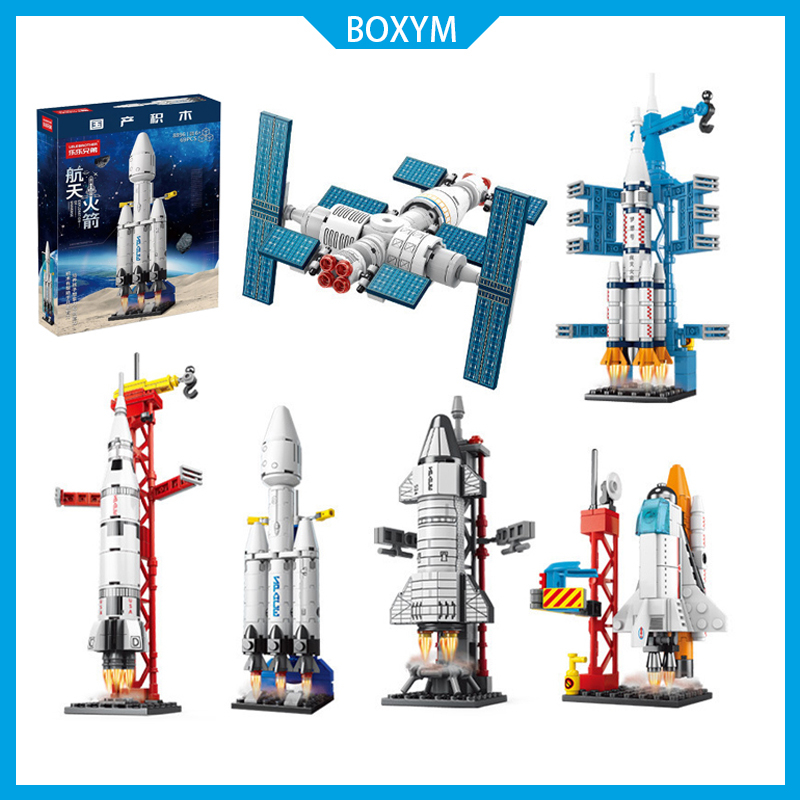 Jual Mainan Balok Blok Roket Nano Block Brick Rocket Kotak Pesawat