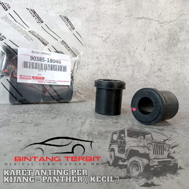 Jual Karet Anting Bosh Per Kijang Panther Bagian Belakang Hitam