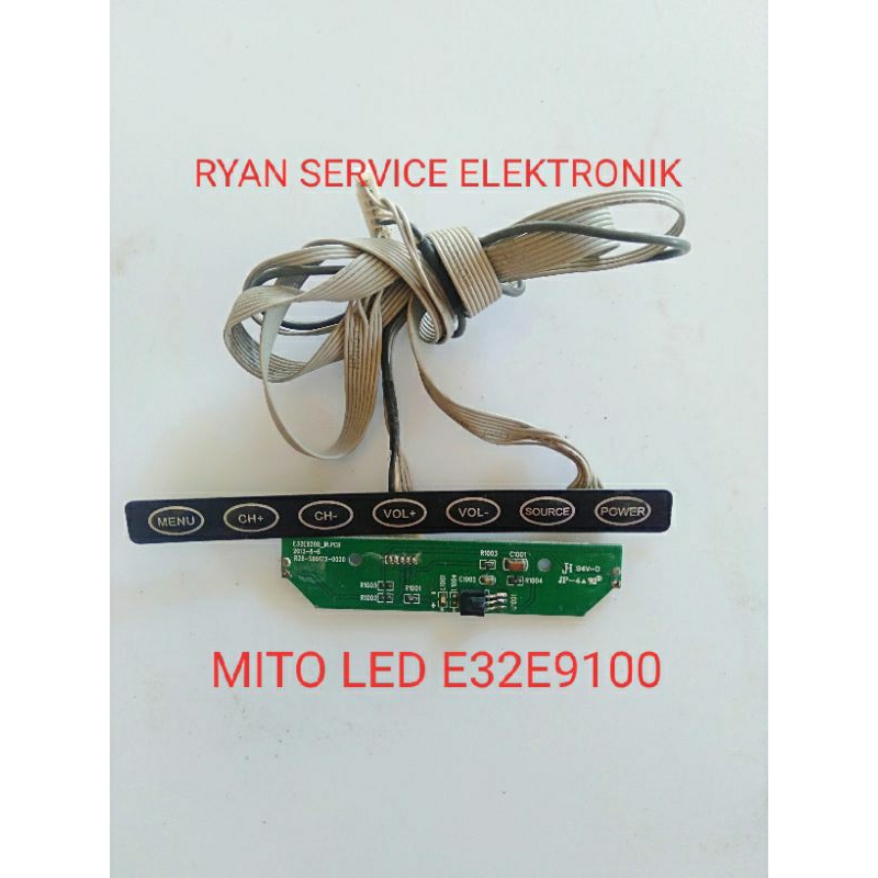 Jual SENSOR TOMBOL TV LED MITO E32E9100 Shopee Indonesia