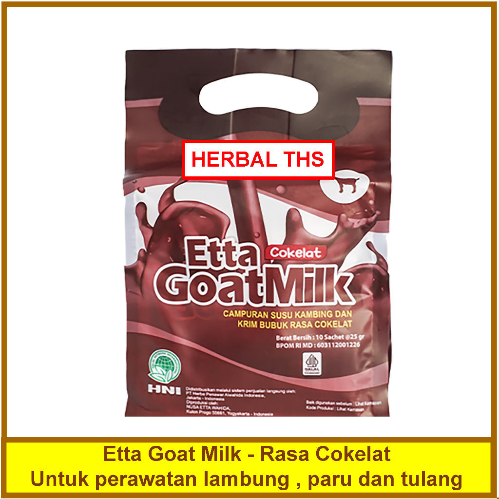 Jual Susu Kambing Bubuk Ettawa Egm 10 Sachet Etta Goat Milk Hni Hpai