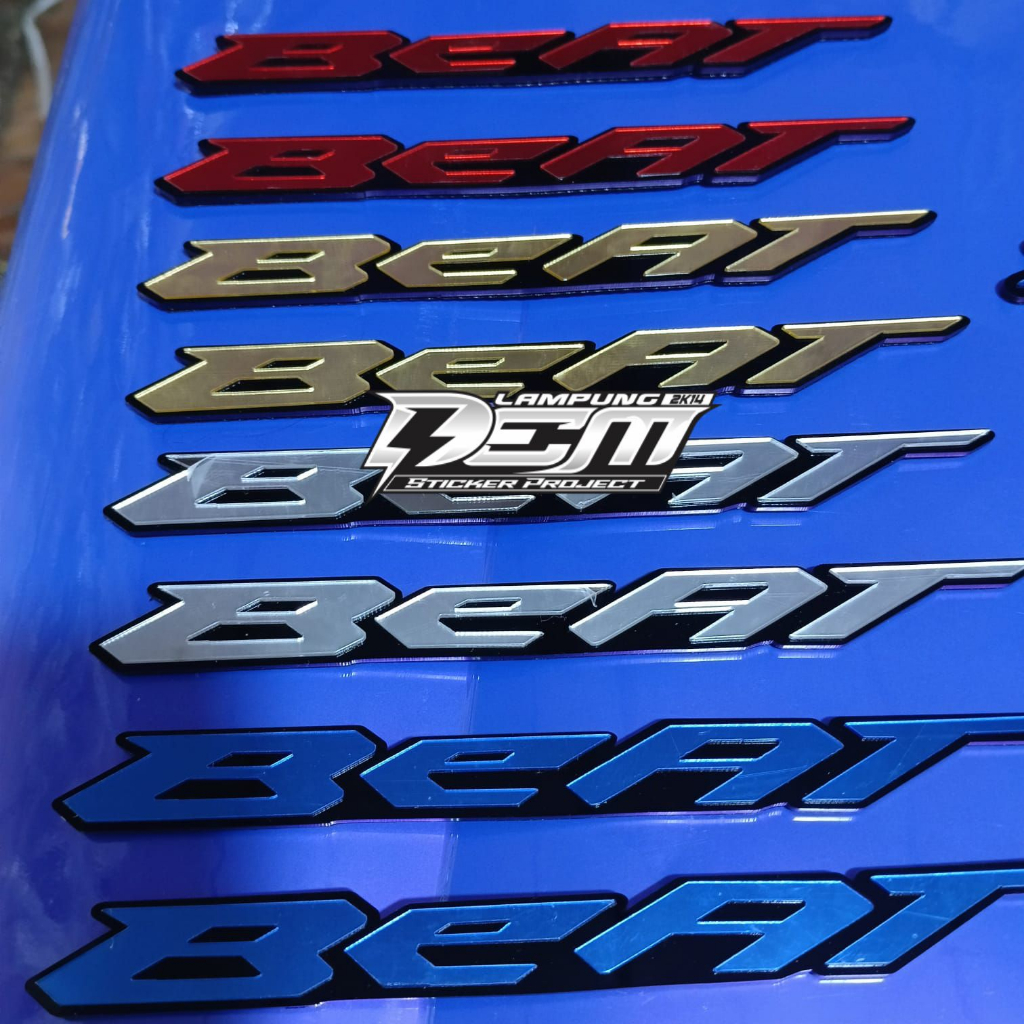 Jual Emblem Honda Beat Timbul Logo Motor D Akrilik Variasi Bukan