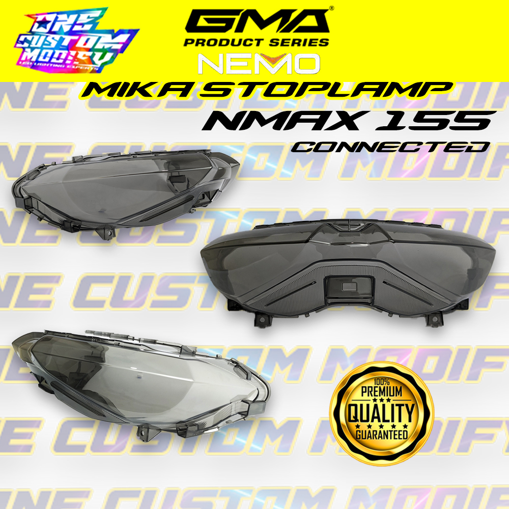 Jual Mika Smoke Stoplamp Nemo Nmax New Cover Lampu Rem Nmax