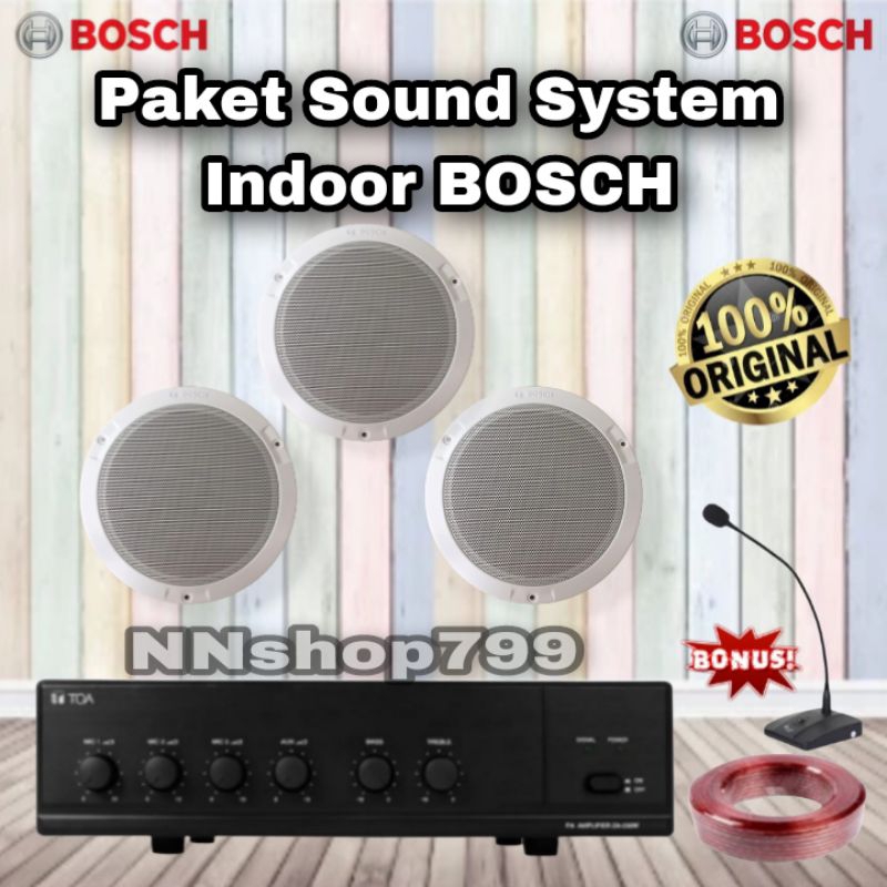 Jual Paket Speaker Celing Bosch Lhm Speaker Plafon Bosch Lhm