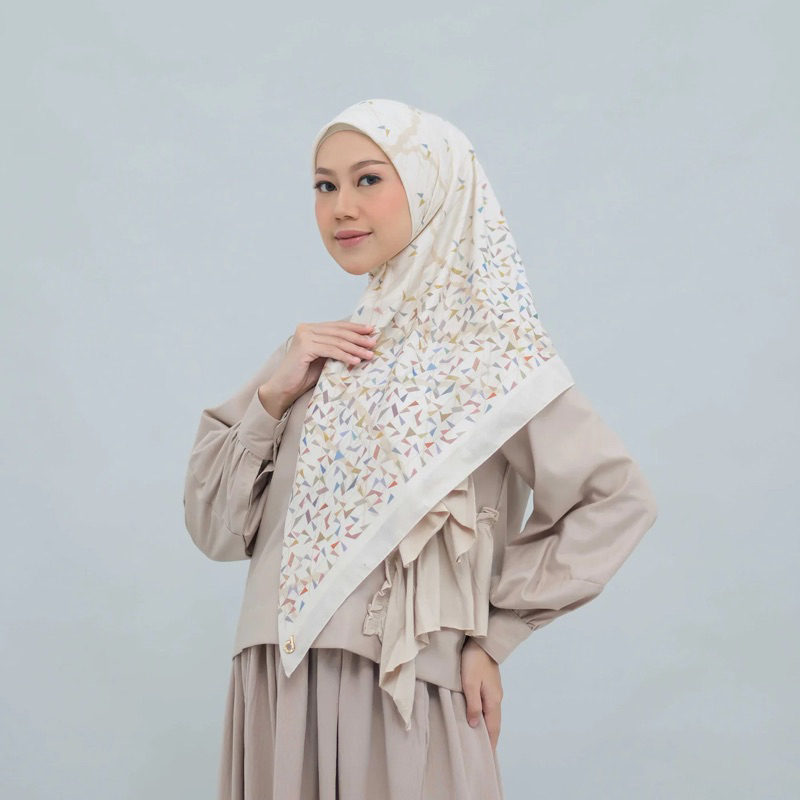 Jual FAST PO 2 3 HARI Deenay ZELDA SERIES TAUPE BLUE IVORY HIJAB