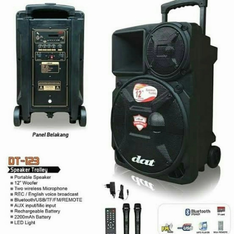 Jual Speaker Portable Meeting Dat Dt Dat Dt Inch Original