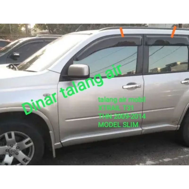 Jual Talang Air Mobil NISSAN NEW XTRAIL T31 Thn 2009 2014 Model Slim