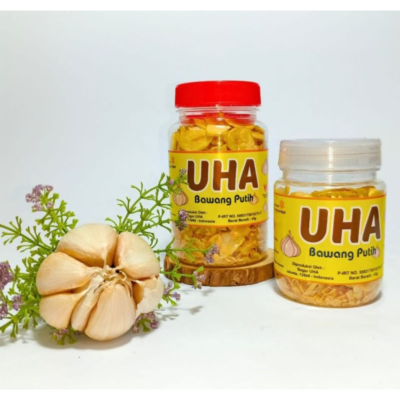 Jual UHA Bawang Goreng Putih 50g Shopee Indonesia