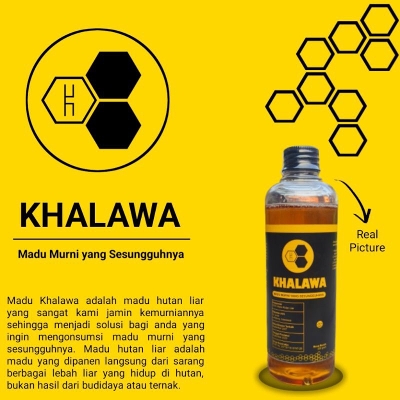 Jual Madu Khalawa Madu Hutan Liar Murni Gr Shopee Indonesia