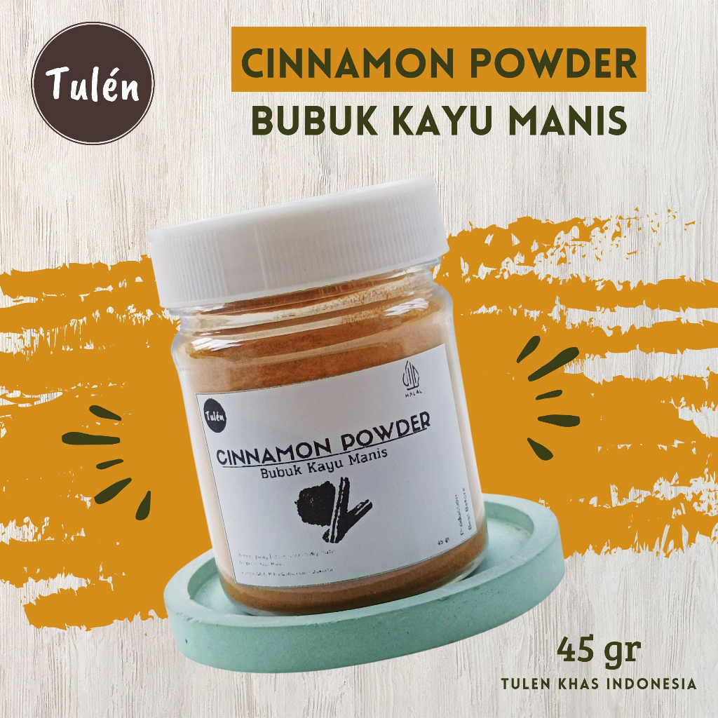 Jual Tulen Kayu Manis Bubuk Cinnamon Powder Rempah Bumbu Dapur Shopee