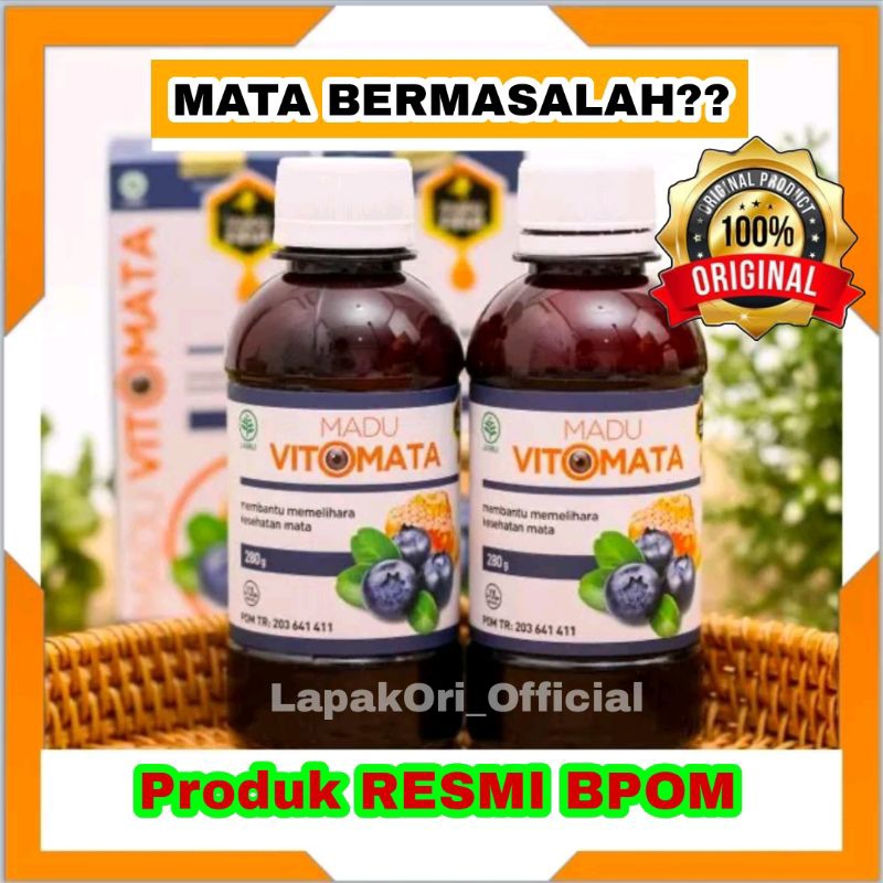 Jual Obat Mata Minus Madu Vitomata Obat Herbal Mata Mines Mata Merah