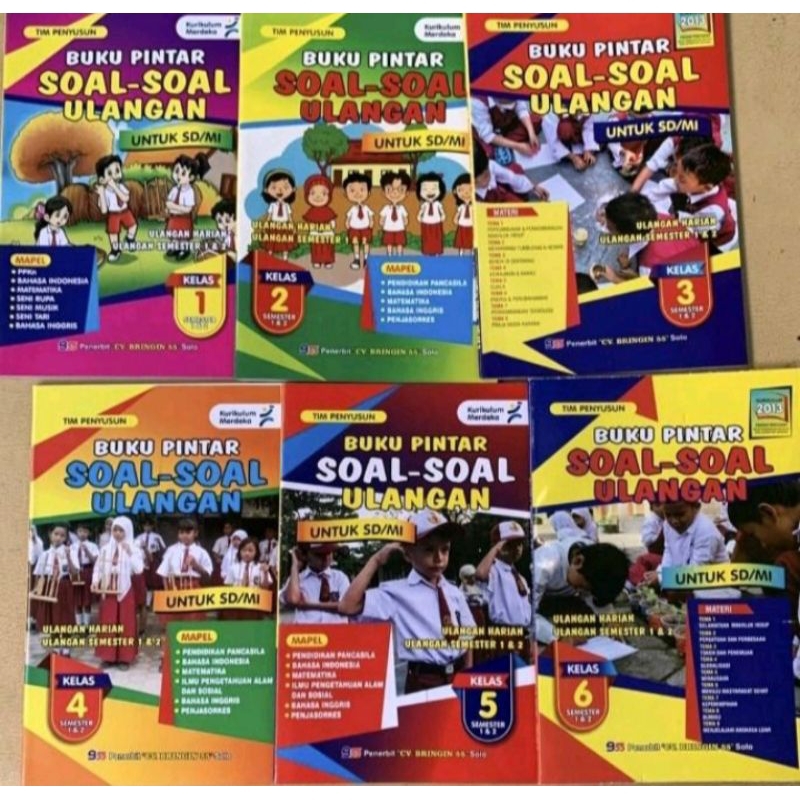 Jual Buku Pintar Soal Soal Ulangan Harian Untuk Sd Mi Kelas