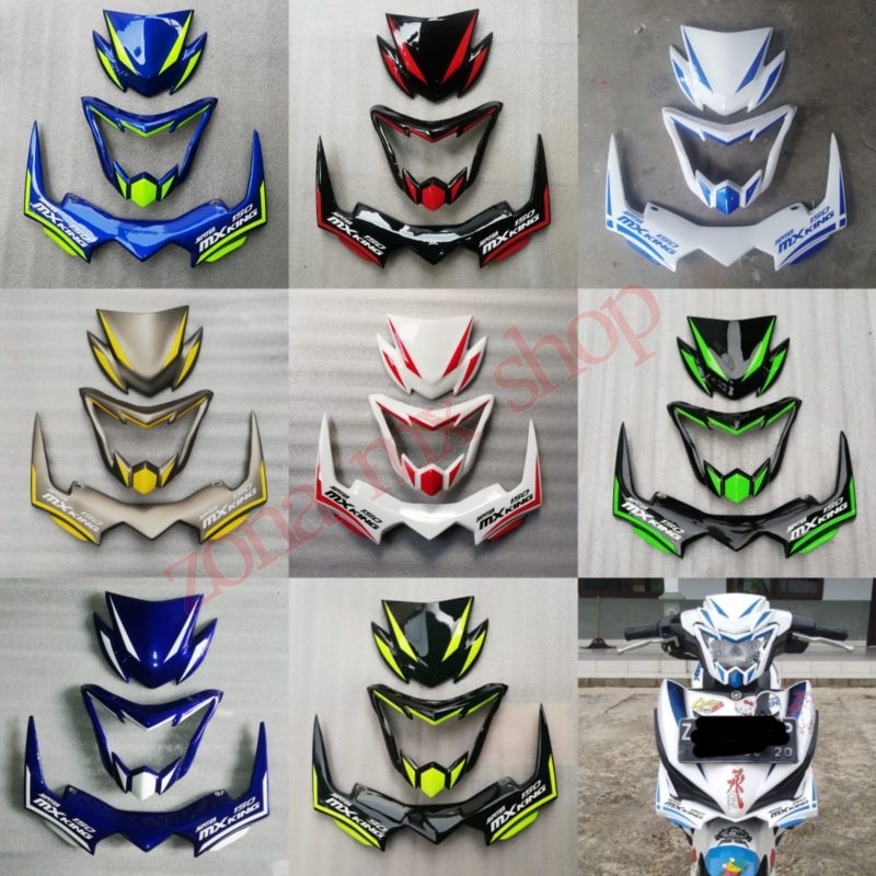 Jual Cover Lampu Visor Winglet Mx King Shopee Indonesia