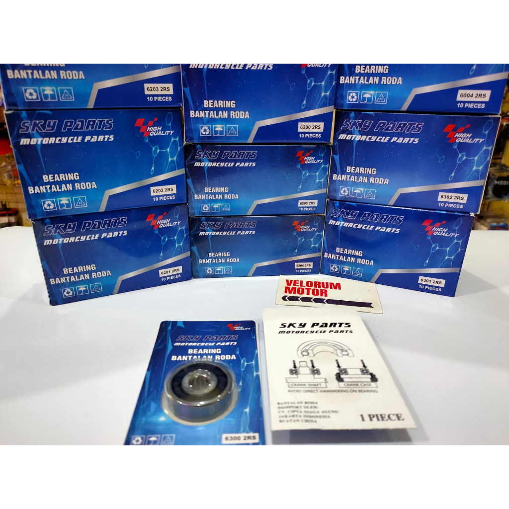 Jual Lahar Roda Bearing Depan 6300 2RS Jupiter Z Z New Vega R New Vega