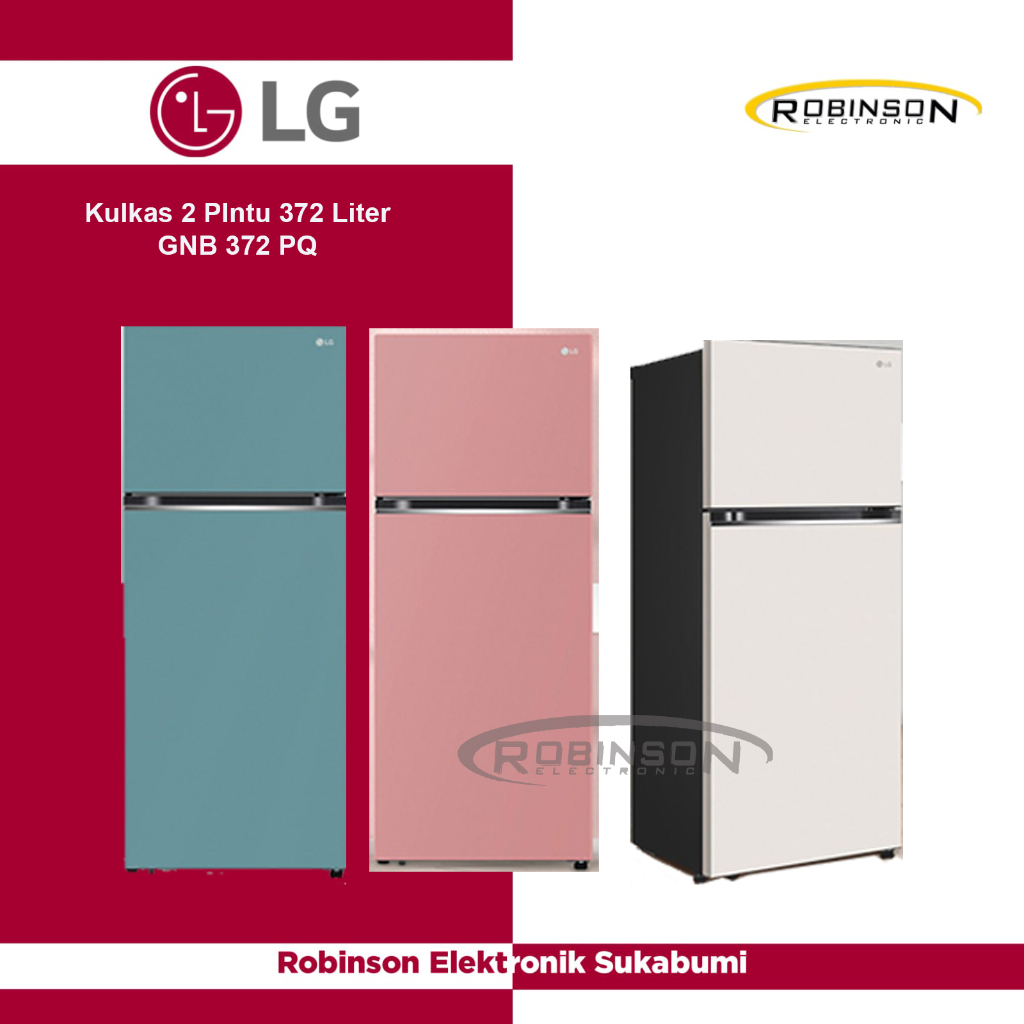 Jual Kulkas LG 2 Pintu 372 Liter GNB 372 PQGB Inverter Shopee Indonesia