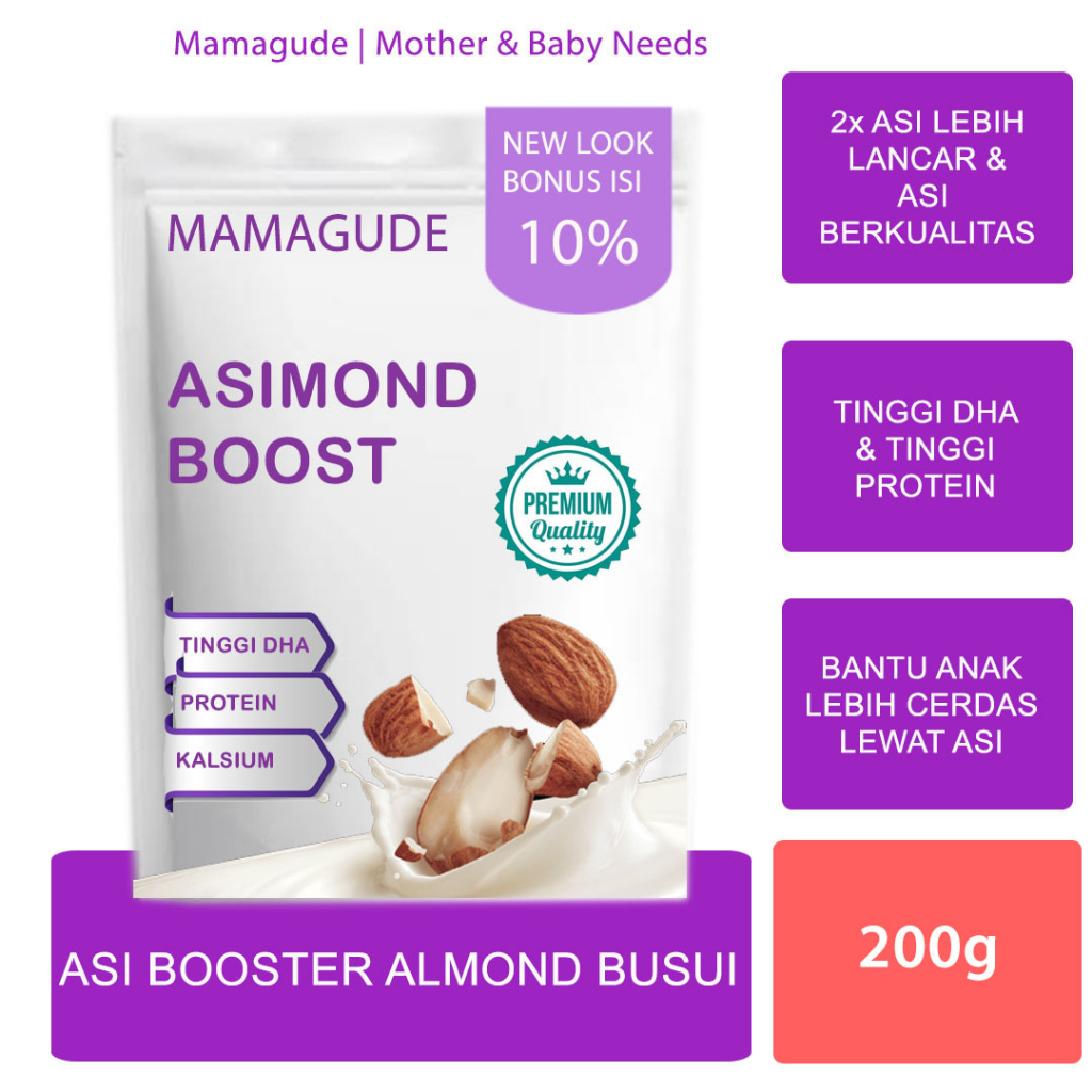 Jual Susu Asi Booster Almond Susu Ibu Menyusui Almond Asi Booster Susu