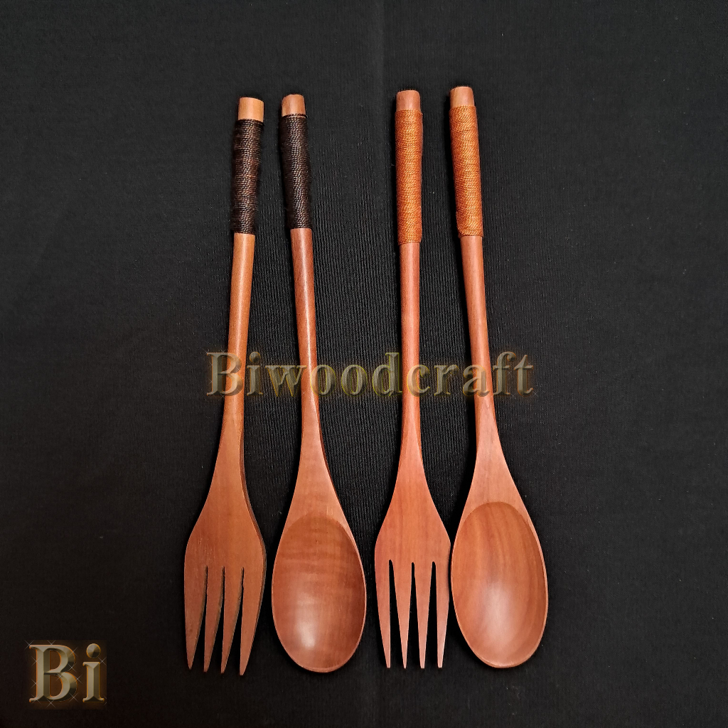 Jual Biwood Set Sendok Garpu Kayu Korea Sujeo Set Alat Makan Jepang