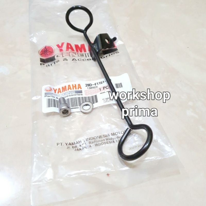 Jual Besi Breket Holder Dudukan Kabel Selang Rem Cakram Depan Tali