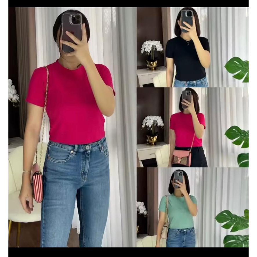 Jual Joota Bdg Kaos Crop Top Kaos Crop Top Wanita Crop Tee Koas Polos