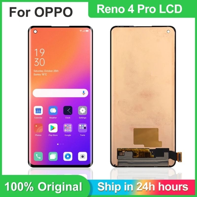 Jual Lcd Oppo Reno Pro G Off Finger Layar Datar For Cph Shopee