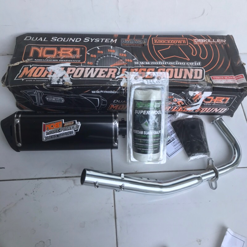 Jual Knalpot Nobi Tribol Yamaha Mio J Knalpot Nobi Yamaha Mio J By Nob1