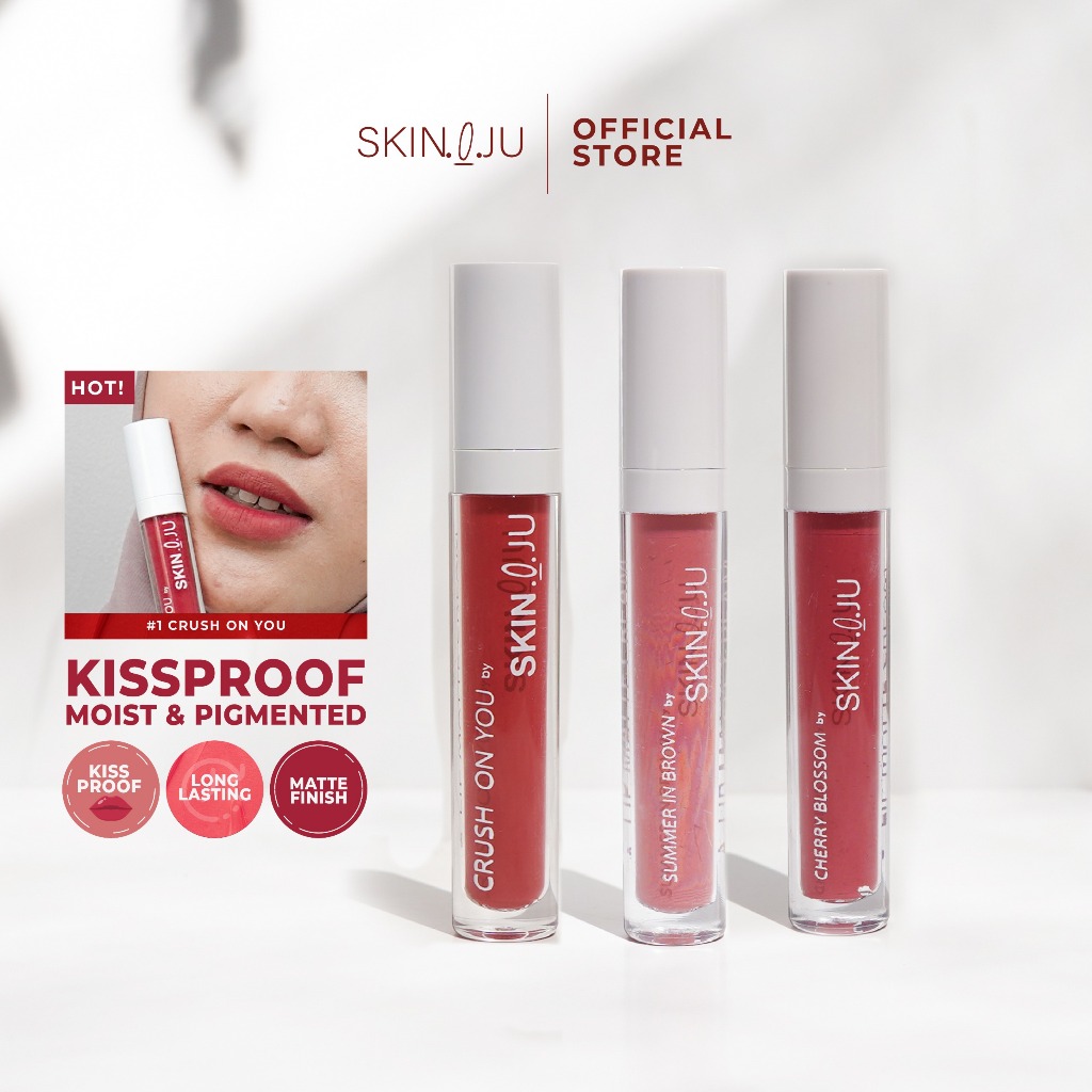 Jual Skinoju Pcs Matte Lip Cream Longlasting Waterproff All Shade