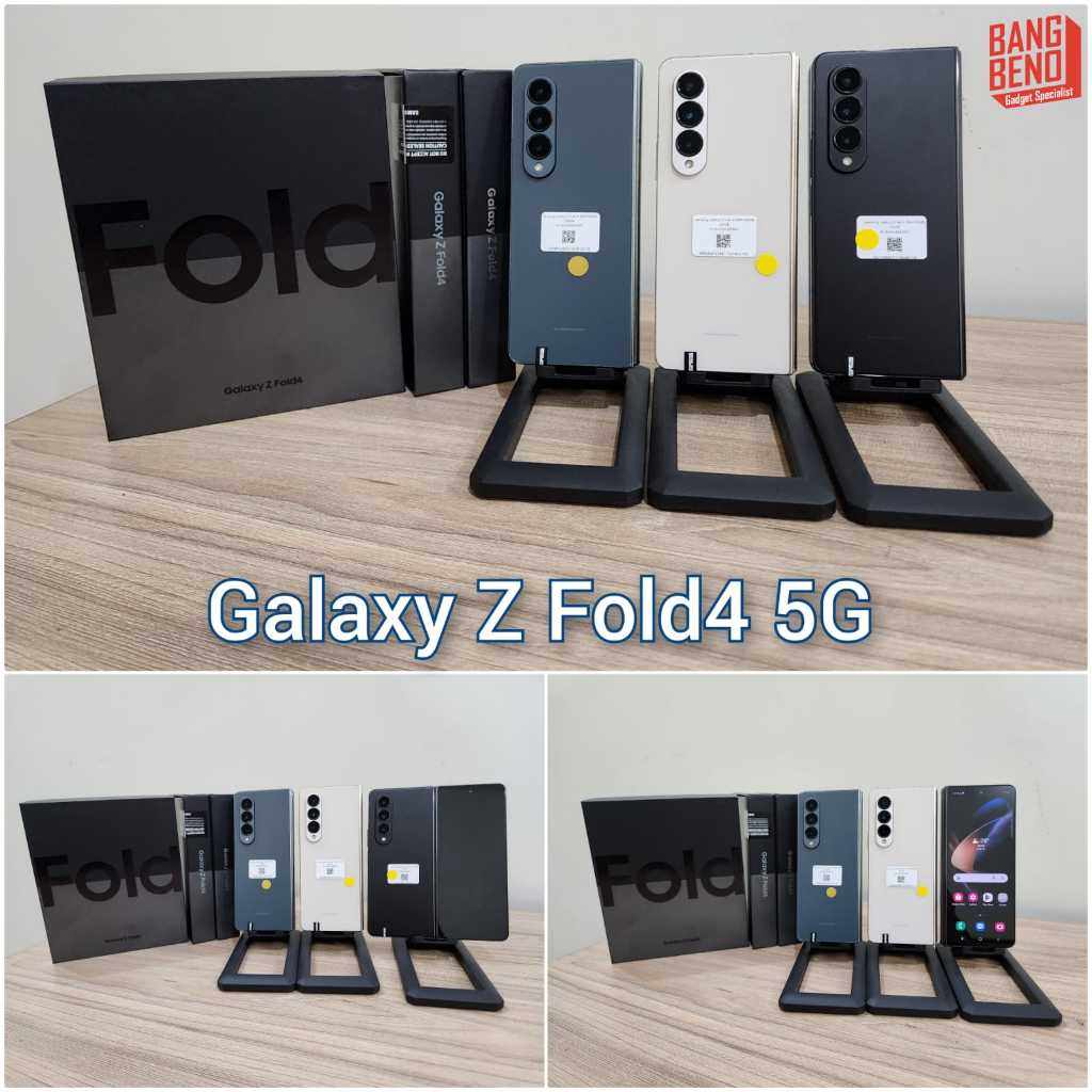 Jual IMEI AMAN LIKE NEW Galaxy Z Fold 4 Fullset 5G Garansi Normal