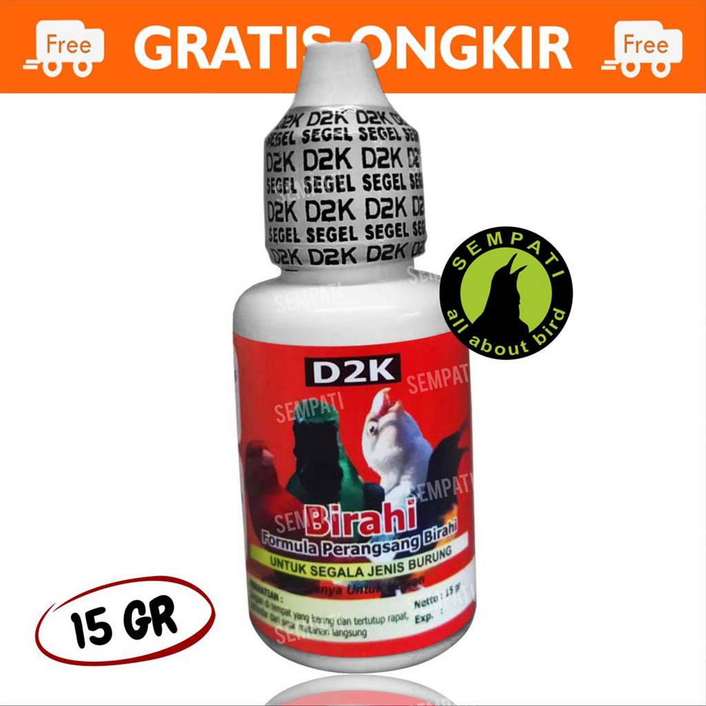 Jual VITAMIN D2K BIRAHI VITAMIN TERNAK BREEDING BURUNG MURAI KACER