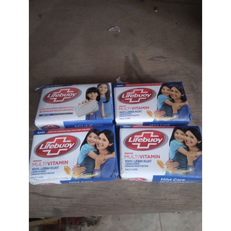 Jual Lifebuoy Soap Mildcare 4 X 110 G Shopee Indonesia