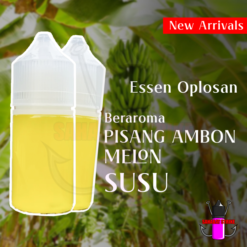 Jual Essen Oplosan Aroma Spisang Ambon Melon Susu Sudah Diuji