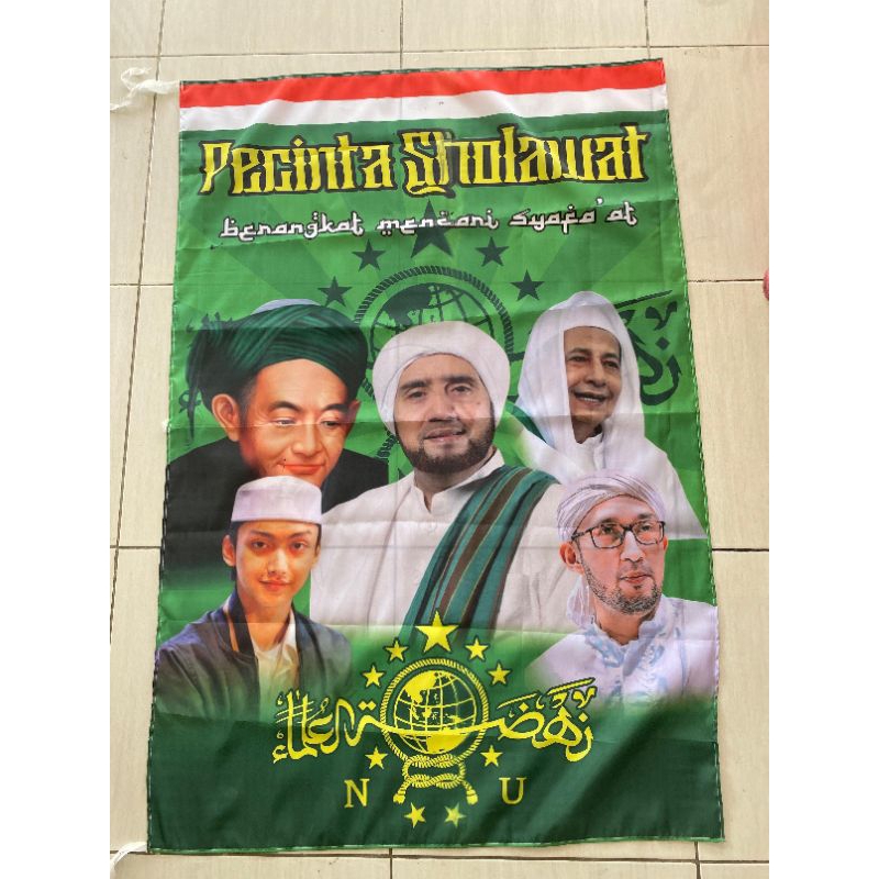 Jual Bendera Sholawat Murah 150x100 Free Stiker Shopee Indonesia