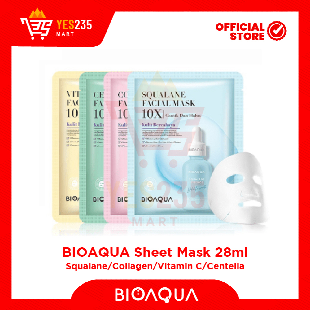 Jual Bioaqua Sheet Mask X The Effect Mask Ml Masker Wajah Bio