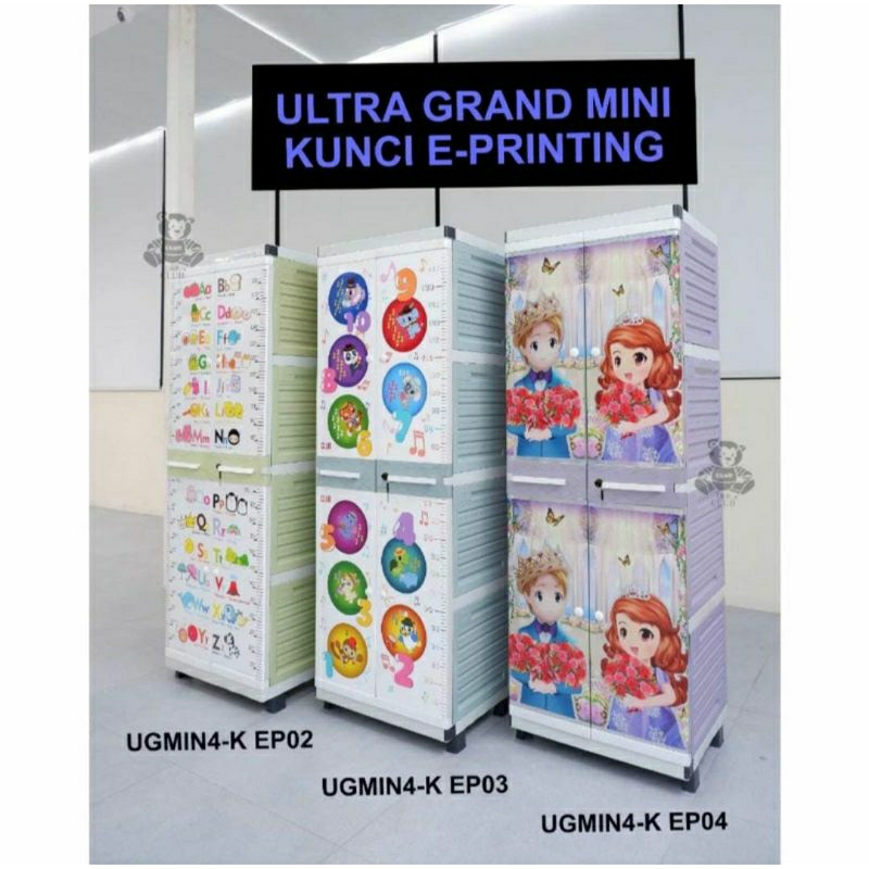 Jual Cargo Club Ultra Grand Mini Kunci E Printing Lemari Pakaian