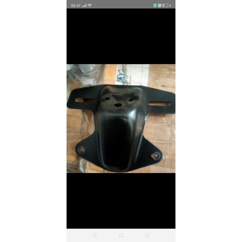 Jual Dudukan Lampu Stop Plat Nomor Belakang Honda Cb Cb Ckd