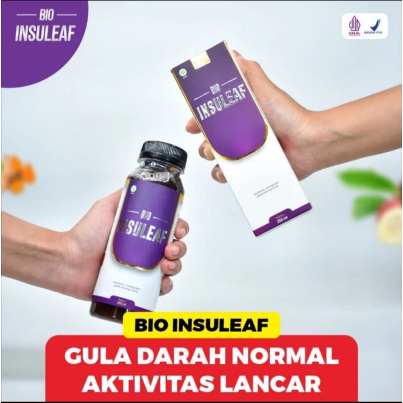 Jual Bio Insuleaf Harga Untuk 2 Botol Isi 250 Ml Shopee Indonesia