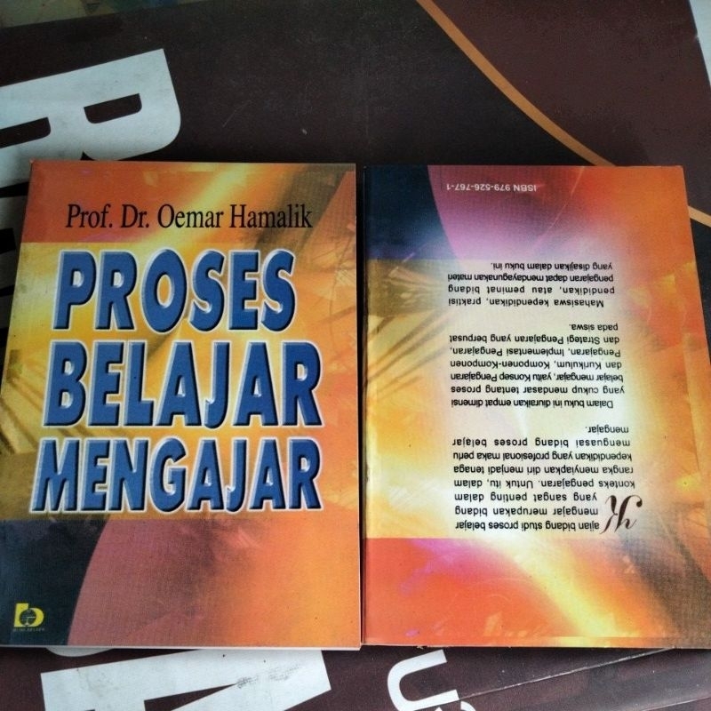 Jual Proses Belajar Mengajar Oemar Hamalik Shopee Indonesia