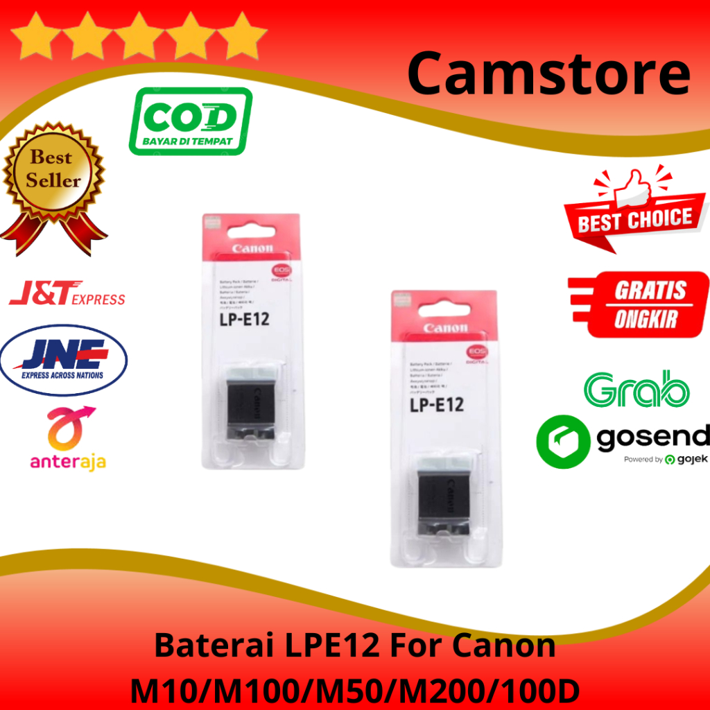 Jual Baterai Lp E Battery Lpe For Canon Eos M M M M M M