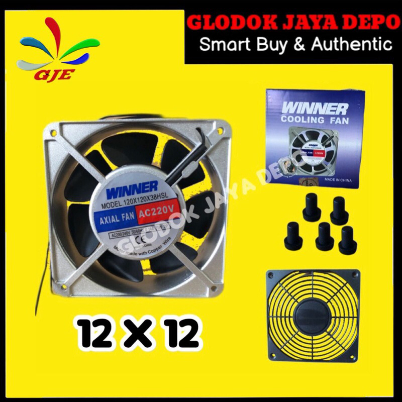 Jual Kipas Pendingin Cooling Fan X Cm Ac Winner V Shopee