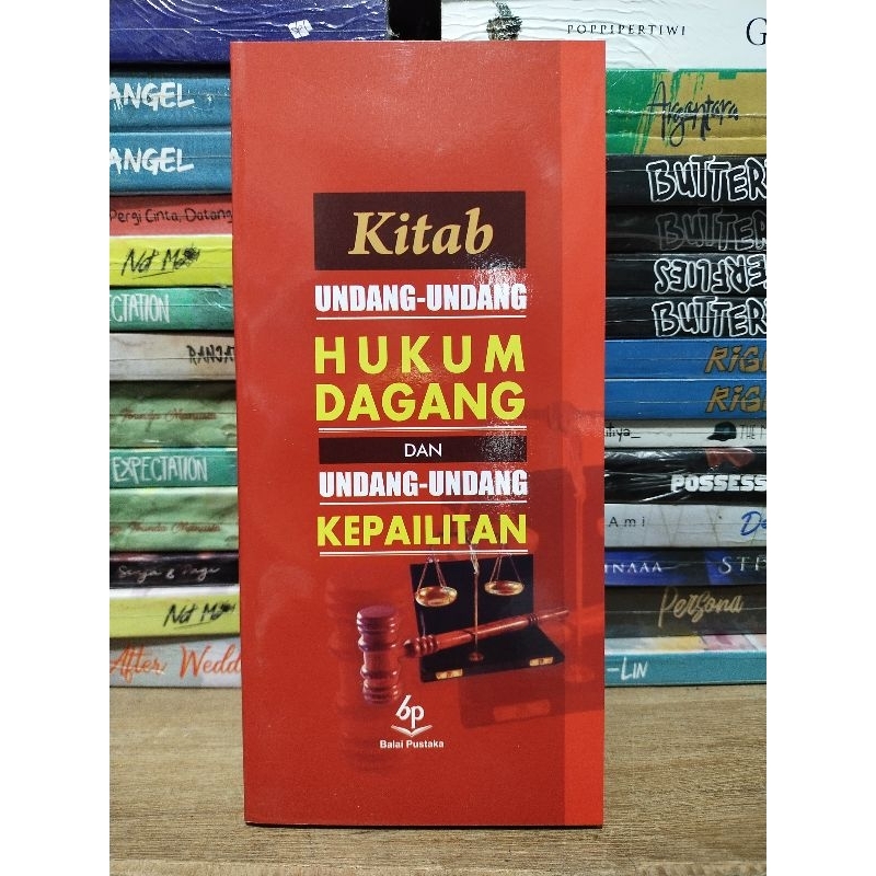 Jual Buku Kitab Undang Undang Hukum Dagang Dan Undang Undang Kepailitan