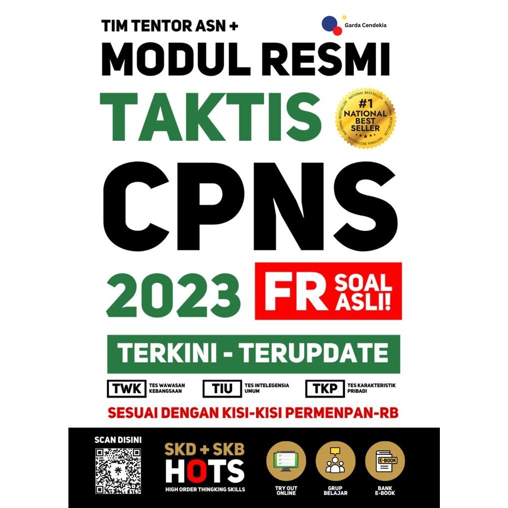 Jual Buku Modul Resmi Taktis Cpns Fr Soal Asli Terkini Terupdate