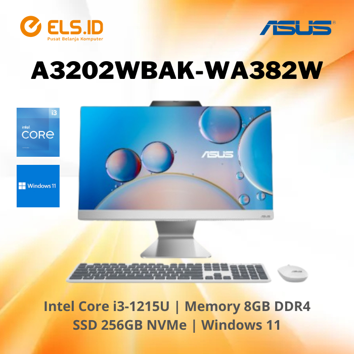 Jual Asus Pc All In One A Wbak Wa W I U Gb Ssd Gb W