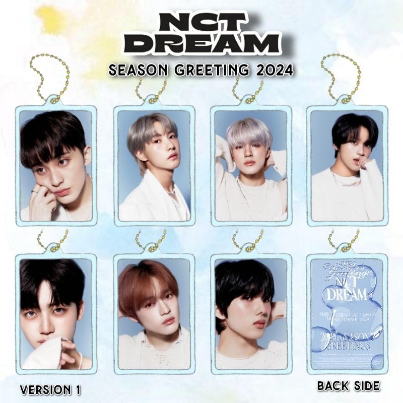 Jual Nct Dream Season Greeting Acrylic Clear Keychain Gantungan