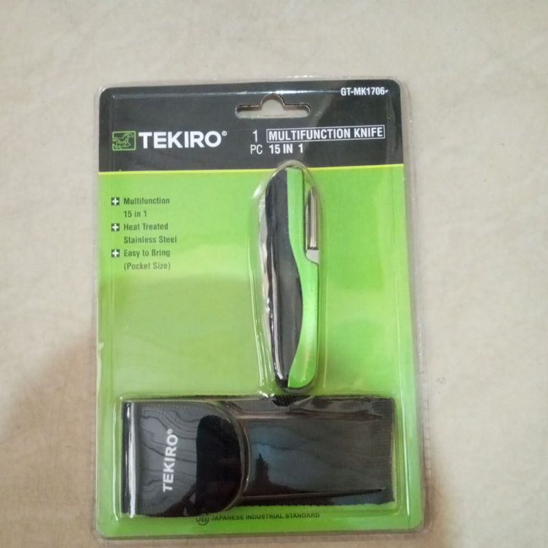 Jual Tekiro Pisau Lipat In Multifuncation Knife In Shopee