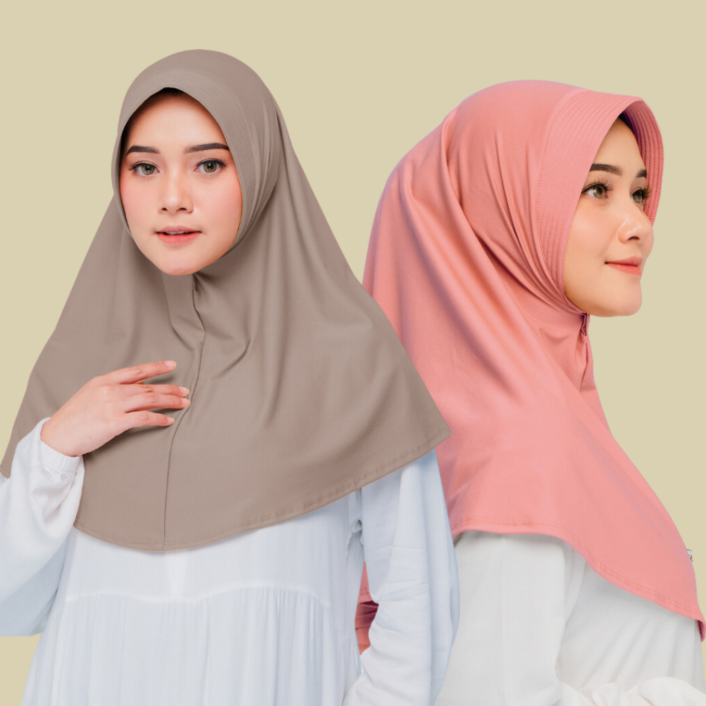 Jual Bergo Syar I Jumbo Pet Antem Premium Daily Hijab Instan Bergo